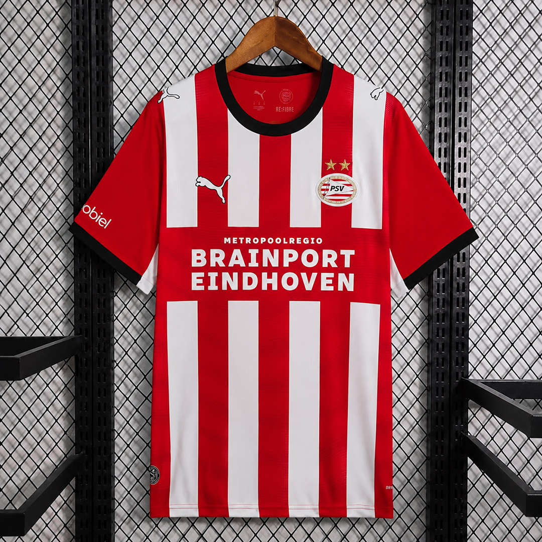 2627-PSV-Eindhoven-Home-Soccer-Jersey-1 Camisa PSV Eindhoven Home Versão Torcedor 2026/27 Puma - Imagem 1