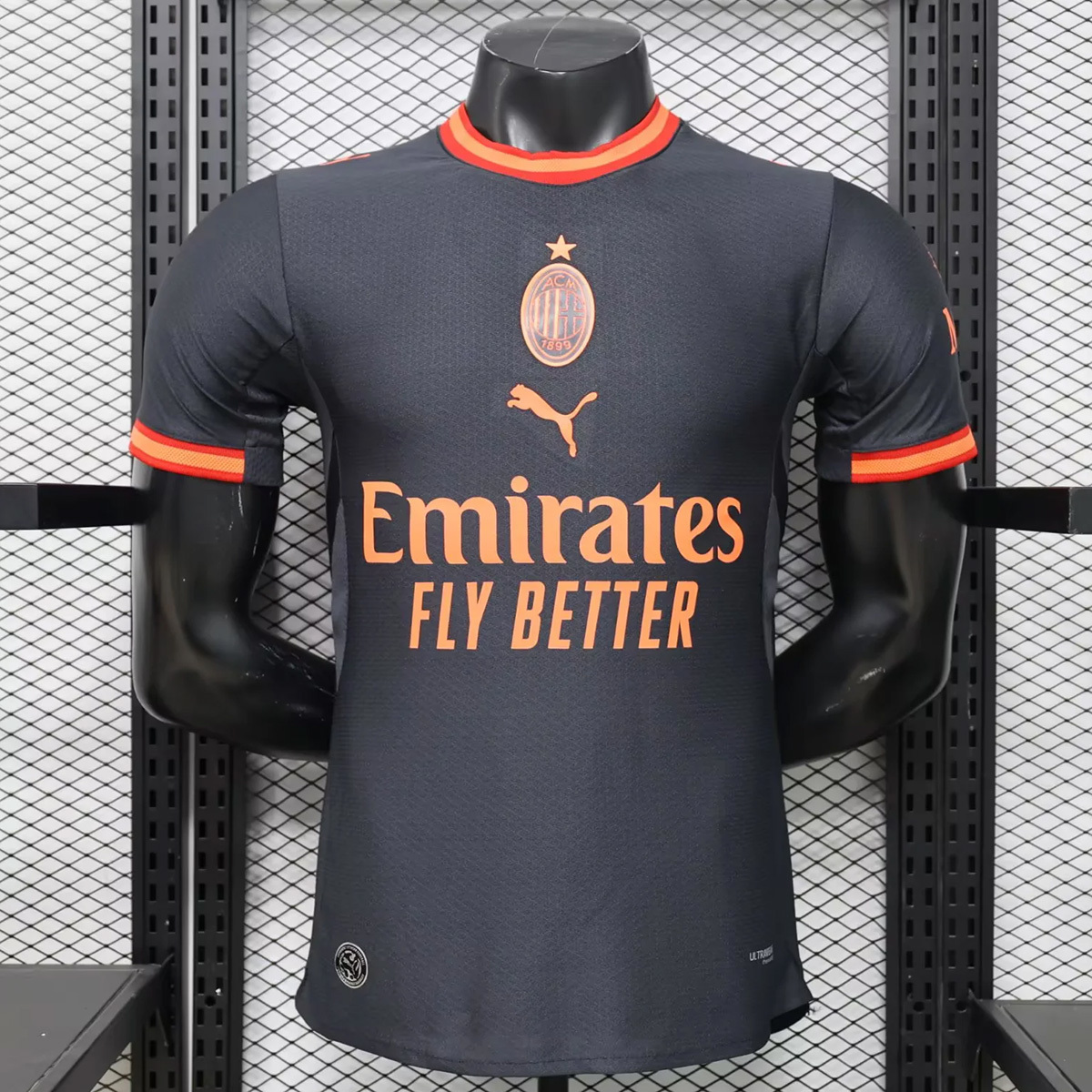 26_27 AC Milan Third Player Version Soccer Jersey 1_ZT Camisa Milan Third Versão Jogador 2026/27 Puma - Imagem 1