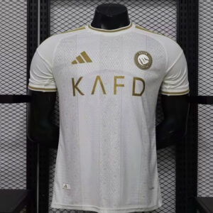 Camisa Al Nassr Third Versão Jogador Cristiano Ronaldo 7 CR7 26/2027 Adidas