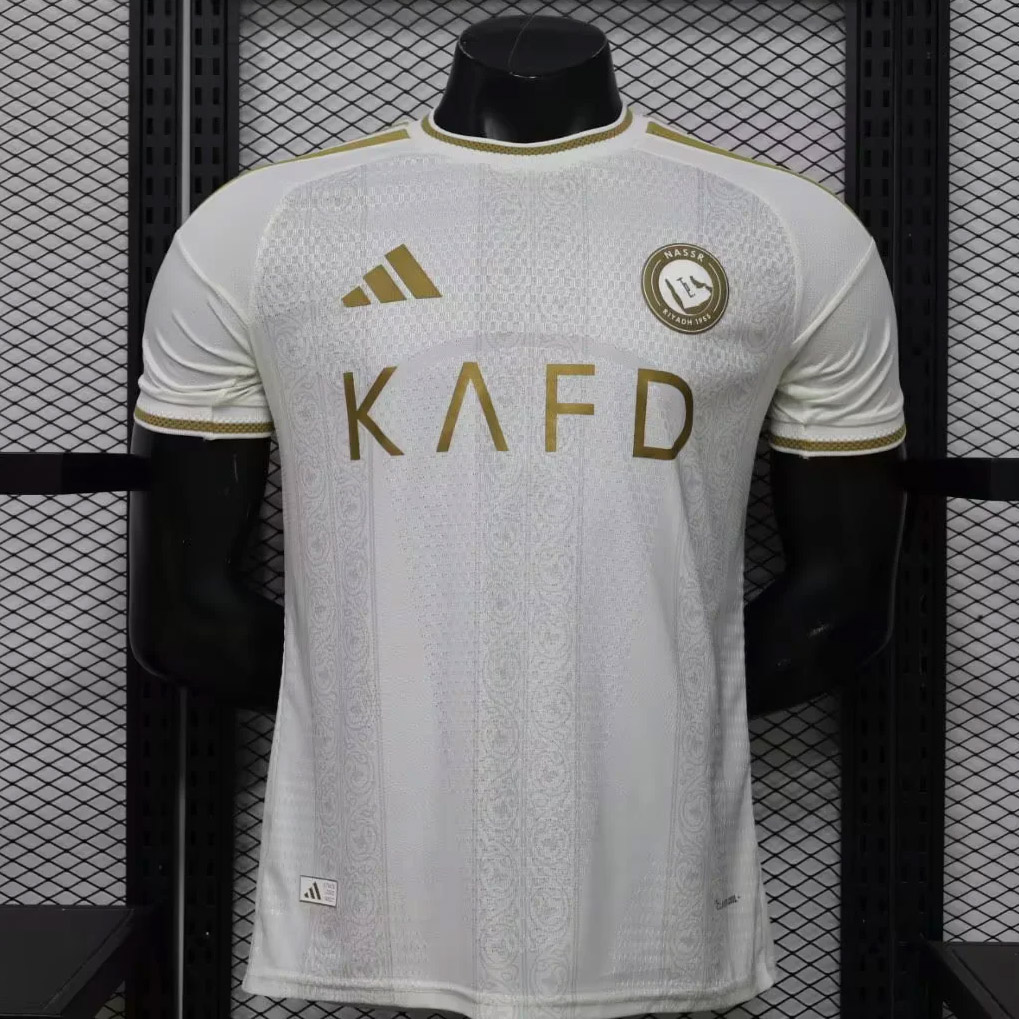 Camisa Al Nassr Third Versão Jogador Cristiano Ronaldo 7 CR7 26/2027 Adidas