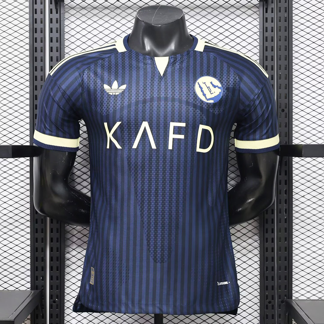 Camisa Al Nassr Away Versão Jogador Cristiano Ronaldo 7 CR7 26/2027 Adidas