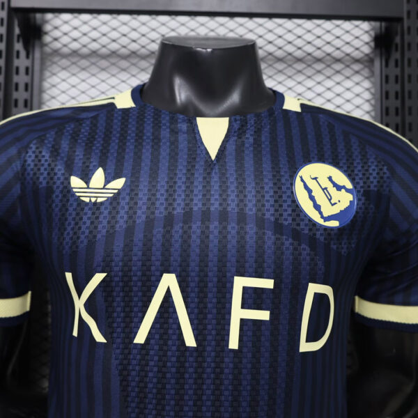 Camisa Al Nassr Away Versão Jogador Cristiano Ronaldo 7 CR7 26/2027 Adidas - Imagem 2