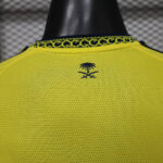 Camisa Al Nassr Home Versão Jogador Cristiano Ronaldo 7 CR7 26/2027 Adidas - Imagem 9
