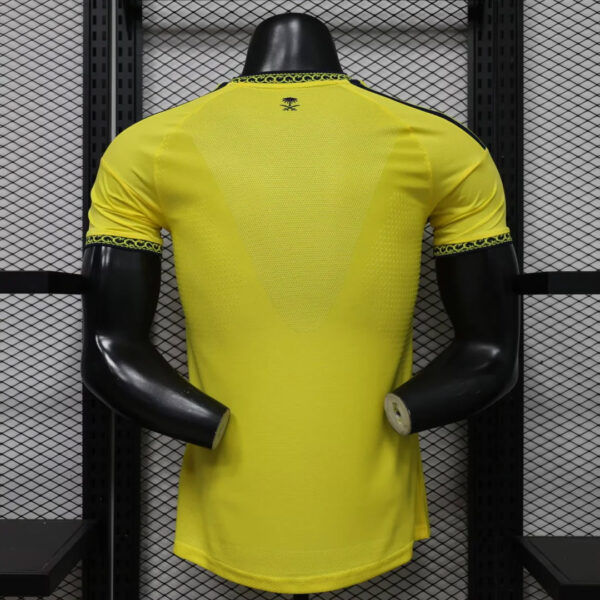 Camisa Al Nassr Home Versão Jogador Cristiano Ronaldo 7 CR7 26/2027 Adidas - Imagem 8