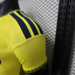 Camisa Al Nassr Home Versão Jogador Cristiano Ronaldo 7 CR7 26/2027 Adidas - Imagem 5
