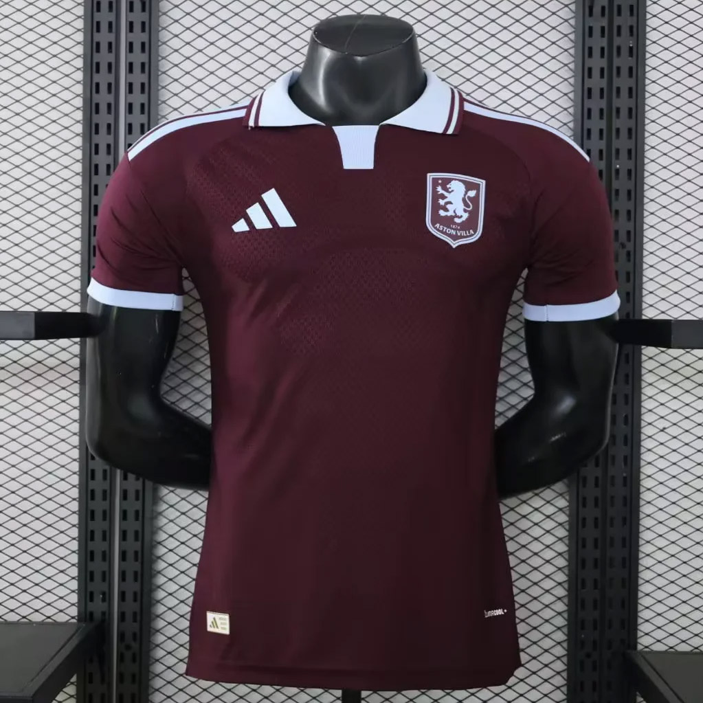 26_27 Aston Villa Home Player Version Soccer Jersey 1 Camisa Aston Villa Home Versão Jogador 2026/27 Adidas - Imagem 1