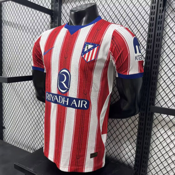 Camisa Atlético Madrid Home Versão Jogador 2026/27 Preta Nike - Imagem 4