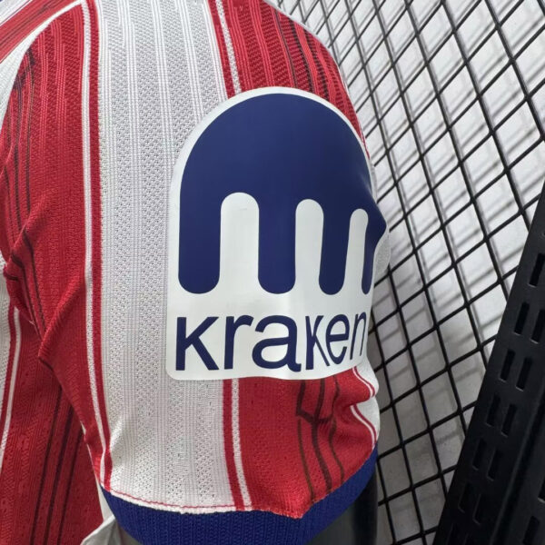 Camisa Atlético Madrid Home Versão Jogador 2026/27 Preta Nike - Imagem 9
