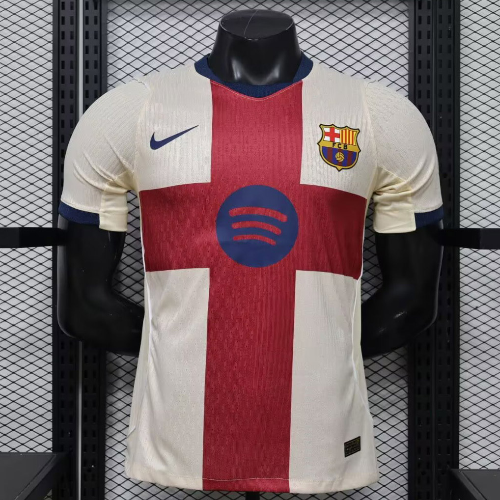 26_27 Barcelona Fourth Player Version Soccer Jersey 1 Camisa Barcelona 4Third Versão Jogador 2026/27 Nike - Imagem 1