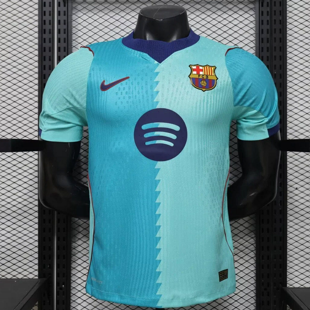 26_27 Barcelona Third Player Version Soccer Jersey 1_ZT Camisa Barcelona Third Versão Jogador 2026/27 Nike - Imagem 1
