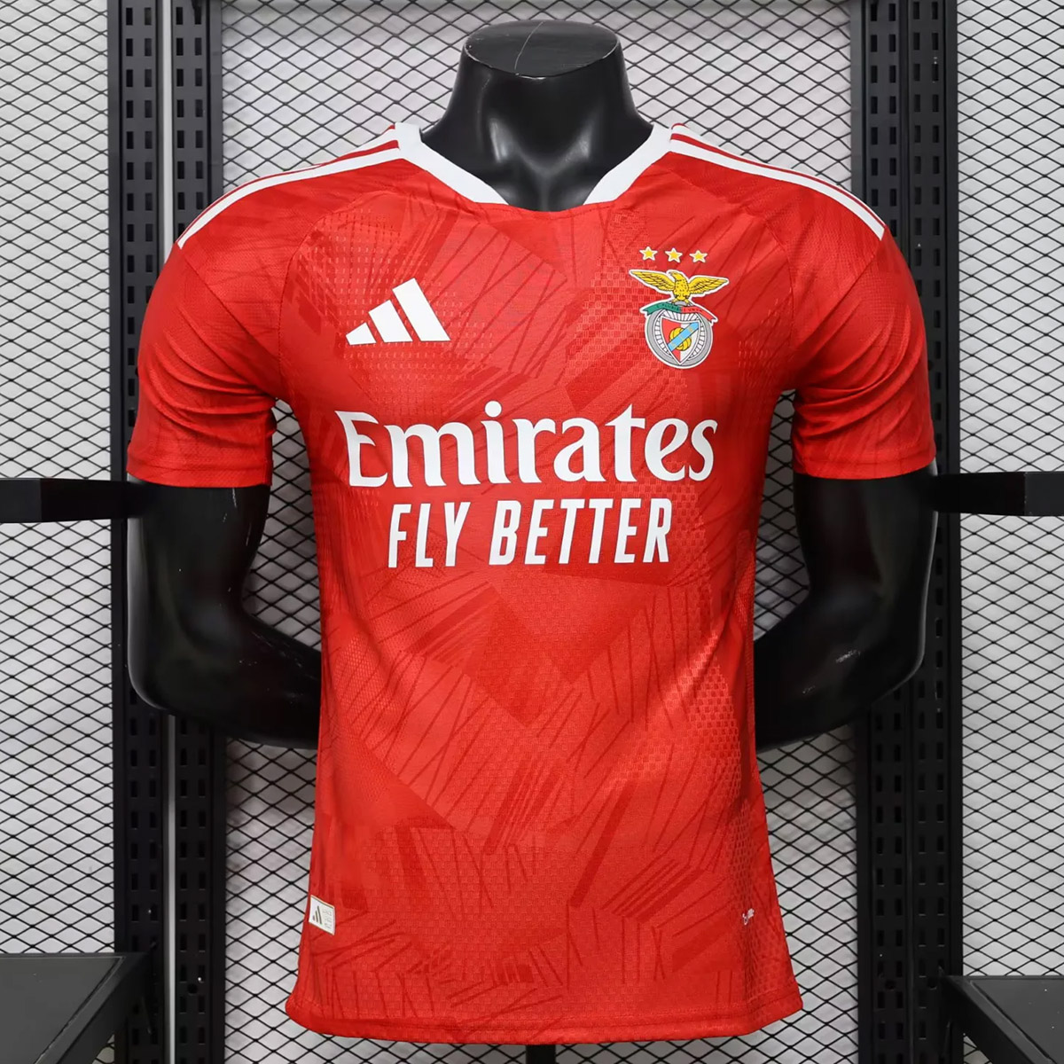 26_27 Benfica Home Player Version Soccer Jersey 1_ZT Camisa Benfica Home Versão Jogador 2026/27 Adidas - Imagem 1