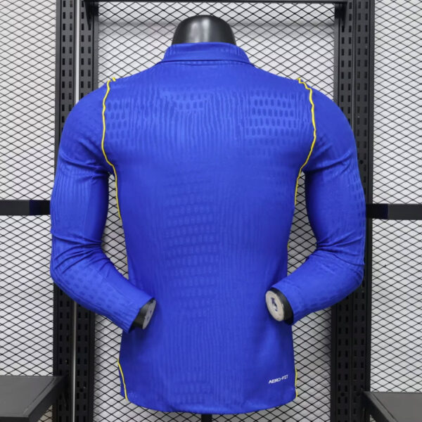 Camisa Chelsea Home Versão Jogador Manga Longa 2026/27 Azul Nike - Imagem 10