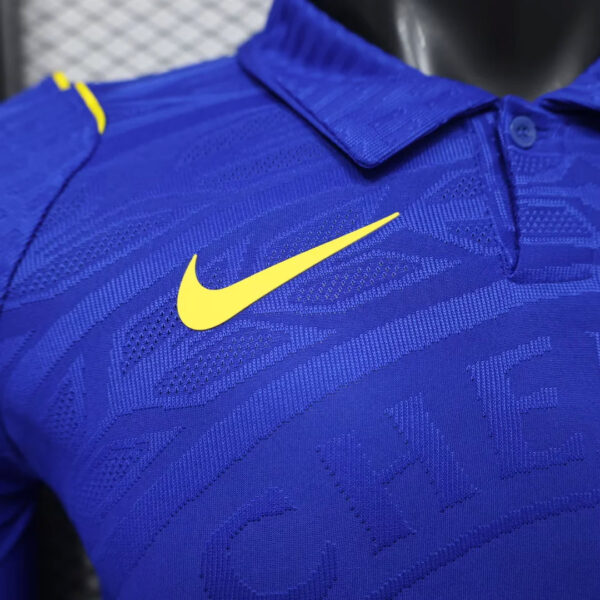 Camisa Chelsea Home Versão Jogador Manga Longa 2026/27 Azul Nike - Imagem 3
