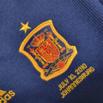 Camisa Retrô Clássica Seleção Espanha Away 2010 Adidas - Imagem 5