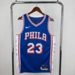 Camiseta Regata NBA Philadelphia 76ers - LeBron James 23 - Icon Azul 2026/27 Nike - Imagem 11