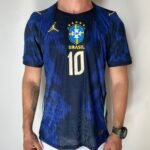Camisa Brasil Seleção Brasileira Away Azul Jogador Copa do Mundo 2026 Jordan Nike - Imagem 13