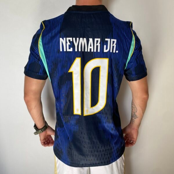 Camisa Brasil Seleção Brasileira Away Azul Jogador Copa do Mundo 2026 Jordan Nike - Imagem 17