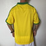 Camisa Retrô Clássica Seleção Brasileira Brasil Home 1997 Nike - Imagem 2