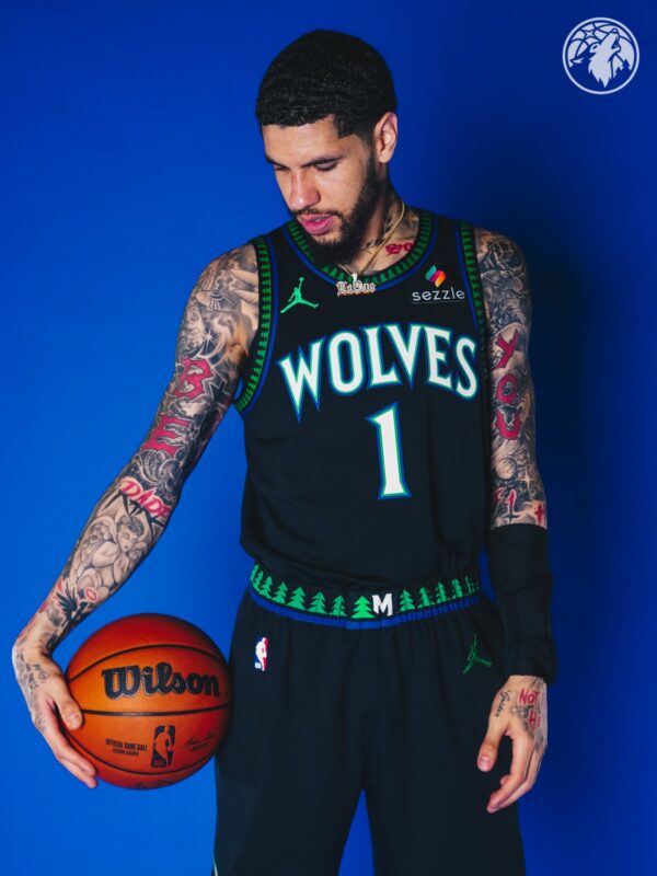 Camiseta Regata NBA Minnesota Timberwolves 1 Lamelo Ball Statement Edition Swingman 2026/27 Jordan - Imagem 10