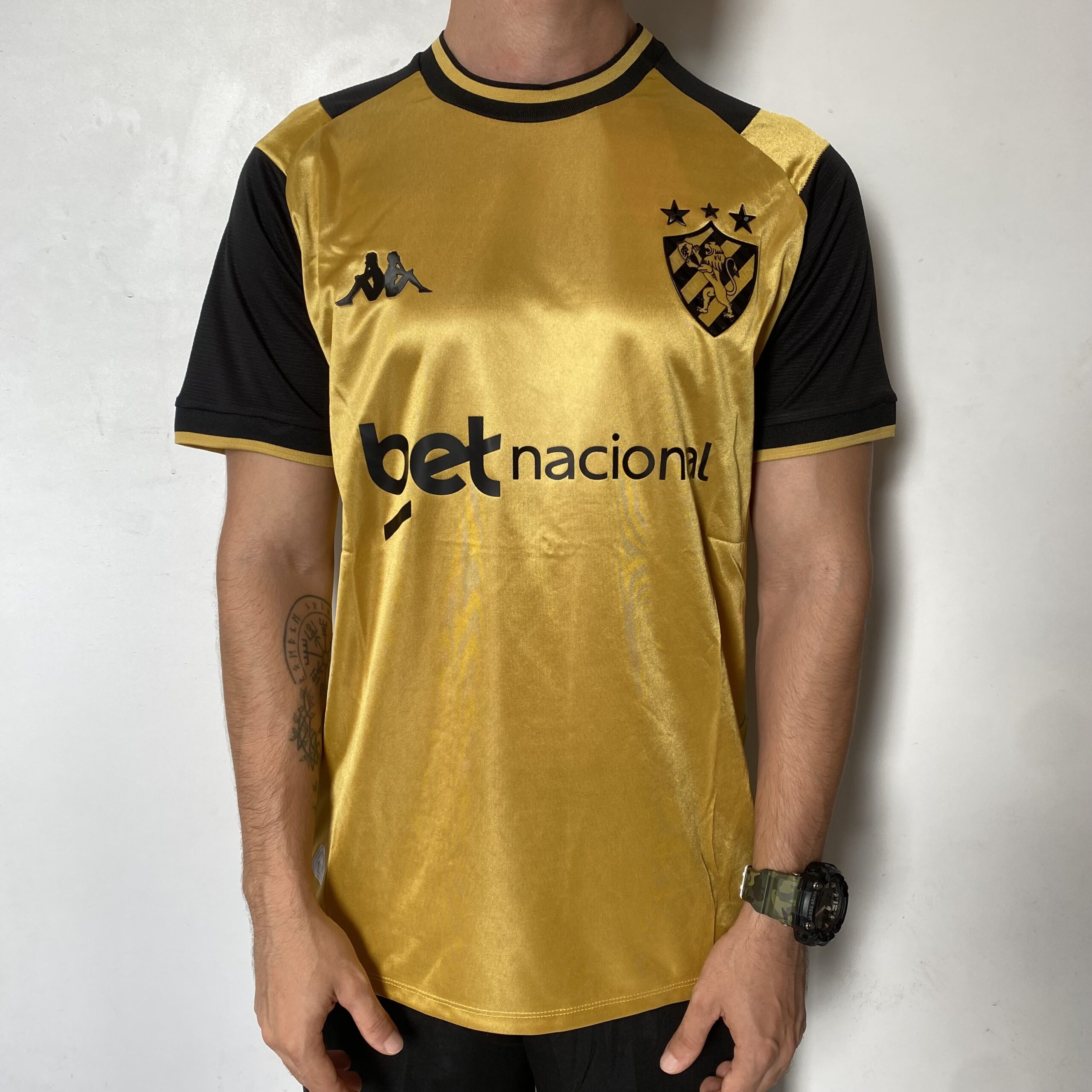 Camisa SCR Away Versão Torcedor Masculina 2026/27 Rublo-Negro Kappa