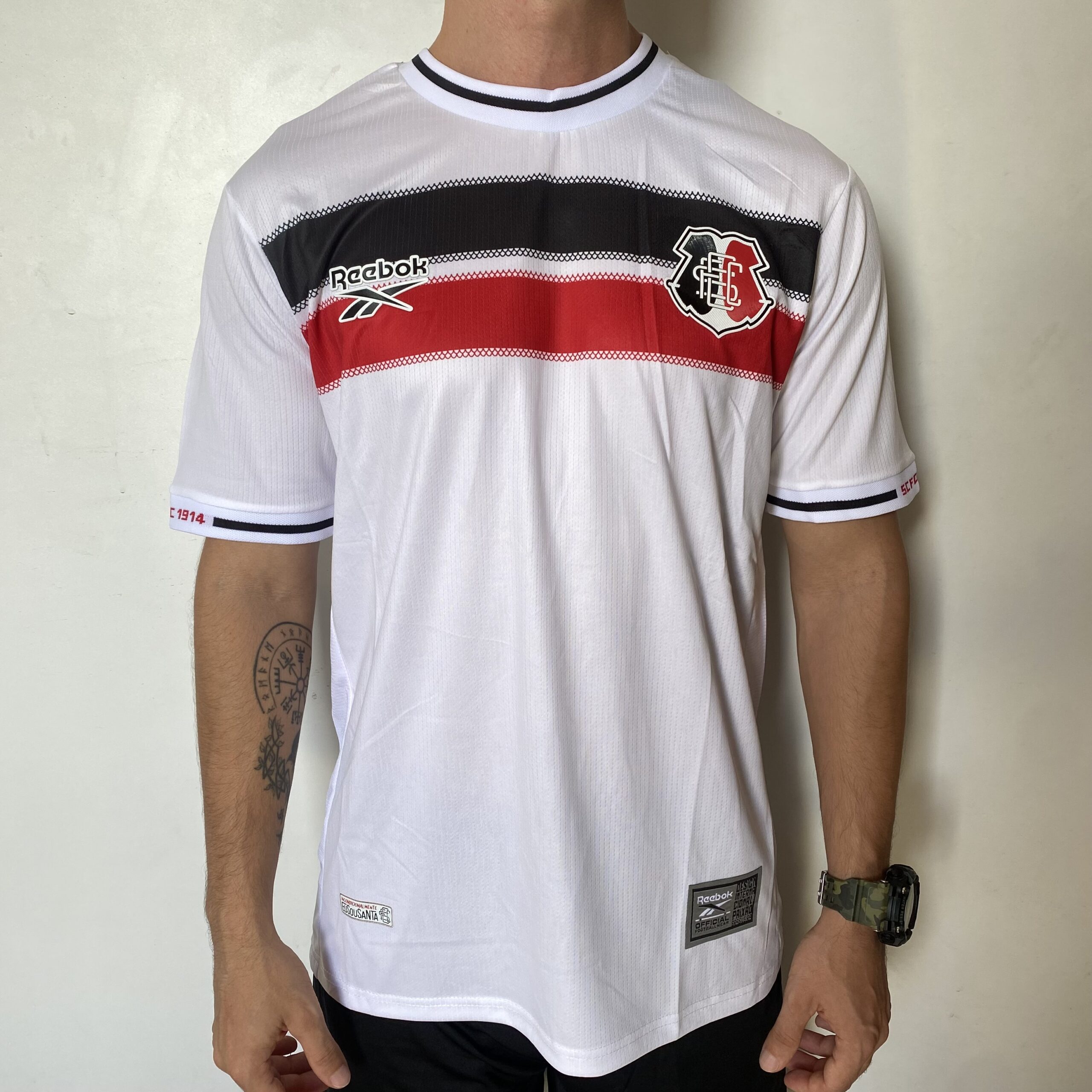 Camisa SCFC Away Versão Torcedor Masculina 2026/27 Tricolor Reebok