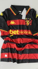 Camisa SCR Home Versão Torcedor Masculina 2026/27 Rublo-Negro Kappa - Imagem 10