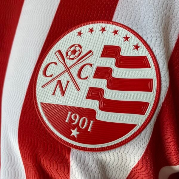 CNC Home Masculina 2026/27 Vermelha e Branca - Imagem 3
