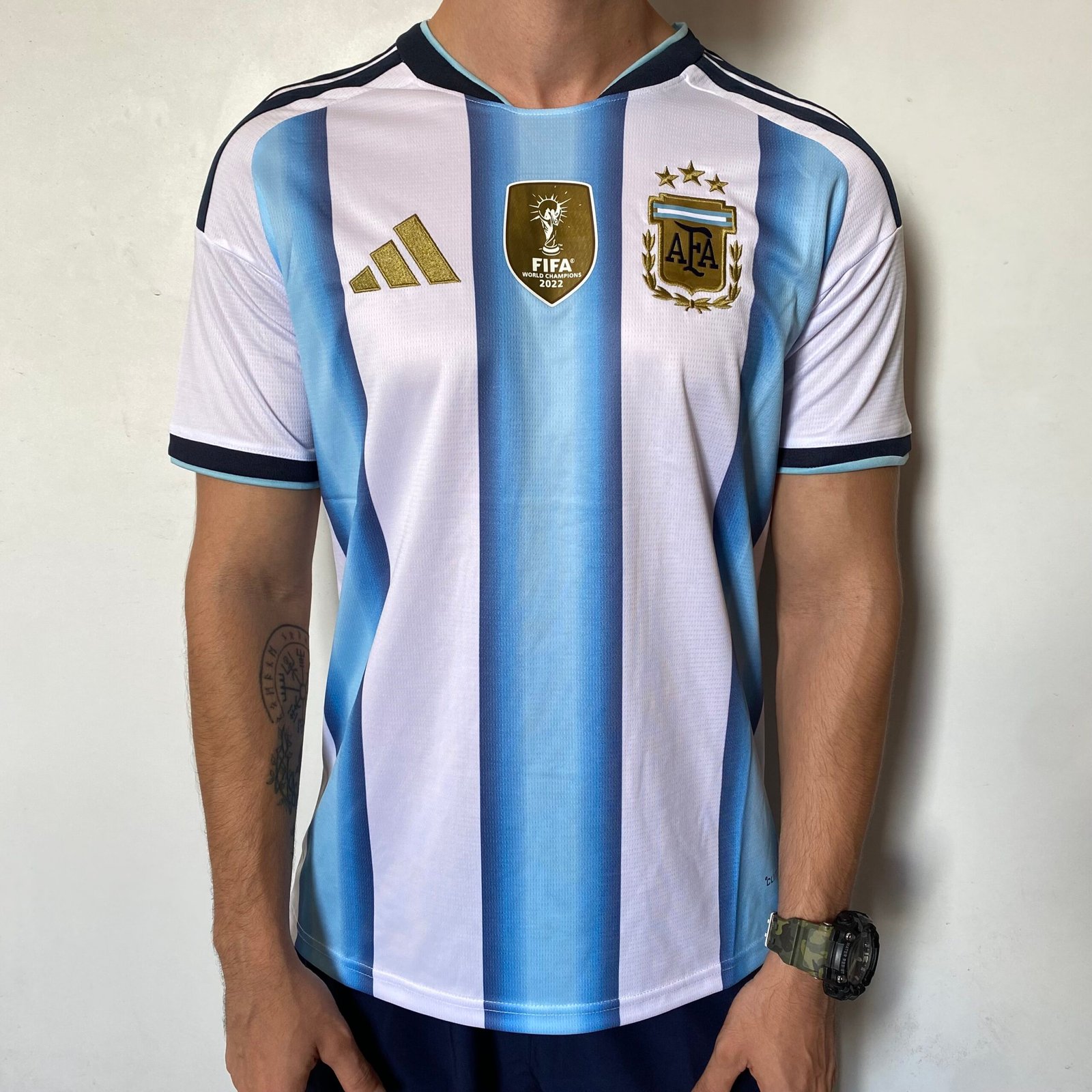 Camisa Seleção Argentina Home Copa do Mundo 2026 - Adidas - Versão Torcedor