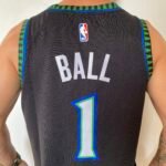 Camiseta Regata NBA Minnesota Timberwolves 1 Lamelo Ball Statement Edition Swingman 2026/27 Jordan - Imagem 9