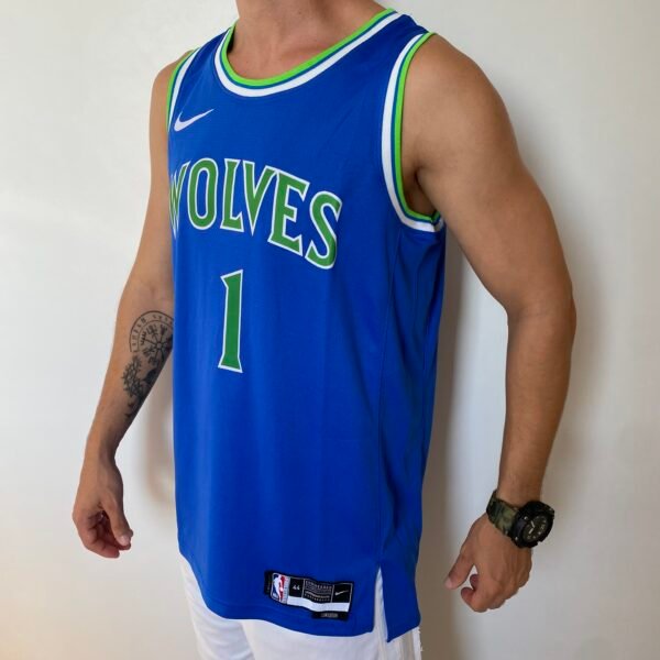 Camiseta Regata NBA Minnesota Timberwolves 1 Lamelo Ball Icon Edition Swingman 2026/27 Nike - Imagem 6