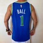 Camiseta Regata NBA Minnesota Timberwolves 1 Lamelo Ball Icon Edition Swingman 2026/27 Nike - Imagem 8