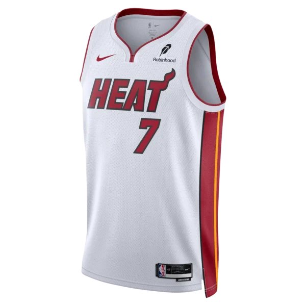 Camiseta Regata NBA Miami Heat 7 Giannis Antetokounmpo Association Edition Swingman 2026/27 Nike - Imagem 2