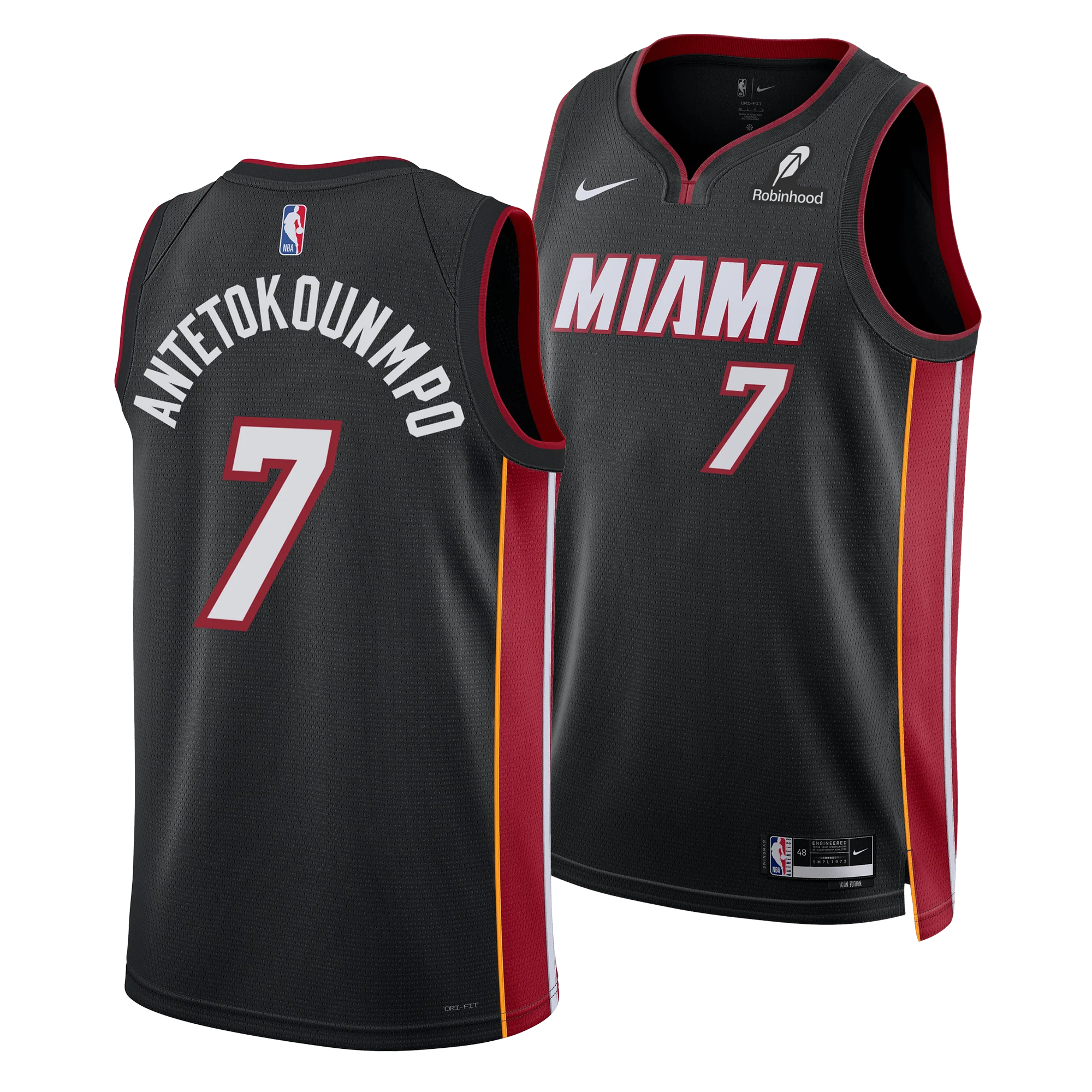 MH26016_WelcomeGA_ICON-7_Stacked-01_2000x Camiseta Regata NBA Miami Heat 7 Giannis Antetokounmpo Icon Edition Swingman 2026/27 Nike - Imagem 1