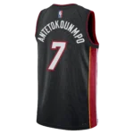 Camiseta Regata NBA Miami Heat 7 Giannis Antetokounmpo Icon  Edition Swingman 2026/27 Nike - Imagem 3