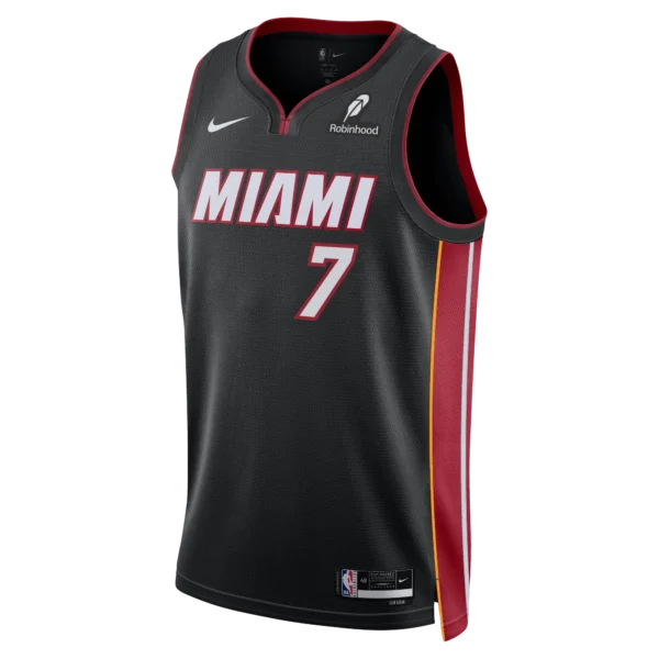 Camiseta Regata NBA Miami Heat 7 Giannis Antetokounmpo Icon  Edition Swingman 2026/27 Nike - Imagem 2