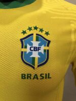 Camisa Brasil Seleção Brasileira Home Versão Jogador 2021 Amarela Nike - Imagem 4