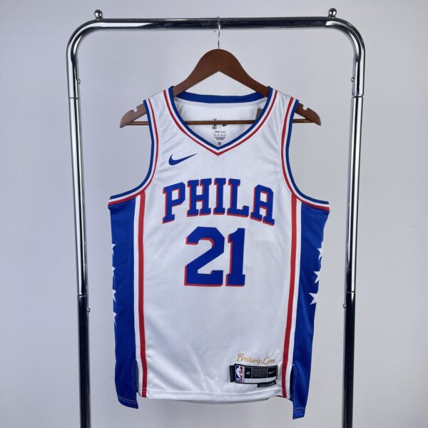 Camiseta Regata NBA Philadelphia 76ers - LeBron James 23 - Association Branca 2026/27 Nike - Imagem 2