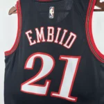 Camiseta Regata Basquete NBA Philadelphia 76ers Sixers - LeBron James 23 - Classic Edition Preta 2026/27 Nike - Imagem 7