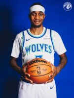 Camiseta Regata NBA Minnesota Timberwolves 5 Anthony Edwards Association Edition Swingman 2026/27 Nike - Imagem 5