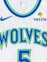 Camiseta Regata NBA Minnesota Timberwolves 5 Anthony Edwards Association Edition Swingman 2026/27 Nike - Imagem 2
