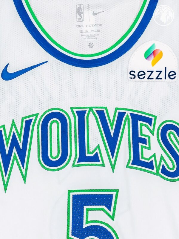 Camiseta Regata NBA Minnesota Timberwolves 5 Anthony Edwards Association Edition Swingman 2026/27 Nike - Imagem 2