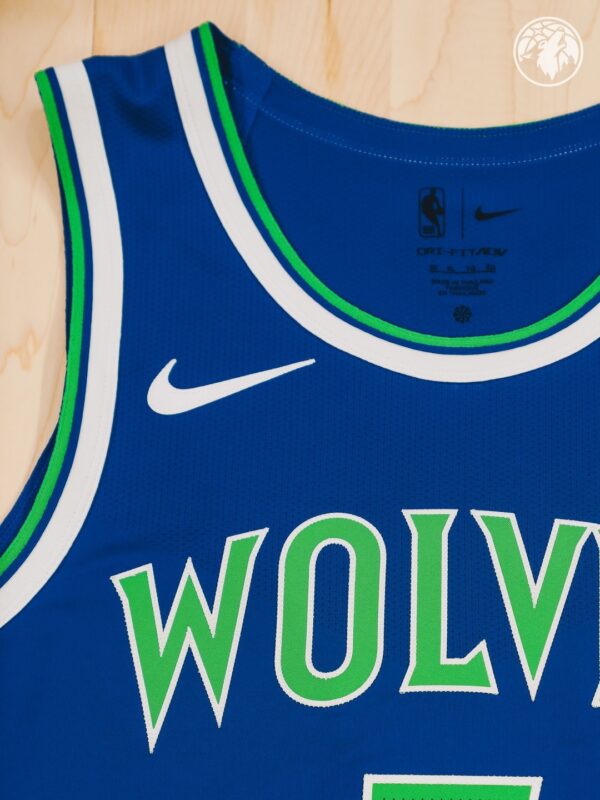 Camiseta Regata NBA Minnesota Timberwolves 11 Naz Reid Icon Edition Swingman 2026/27 Nike - Imagem 3