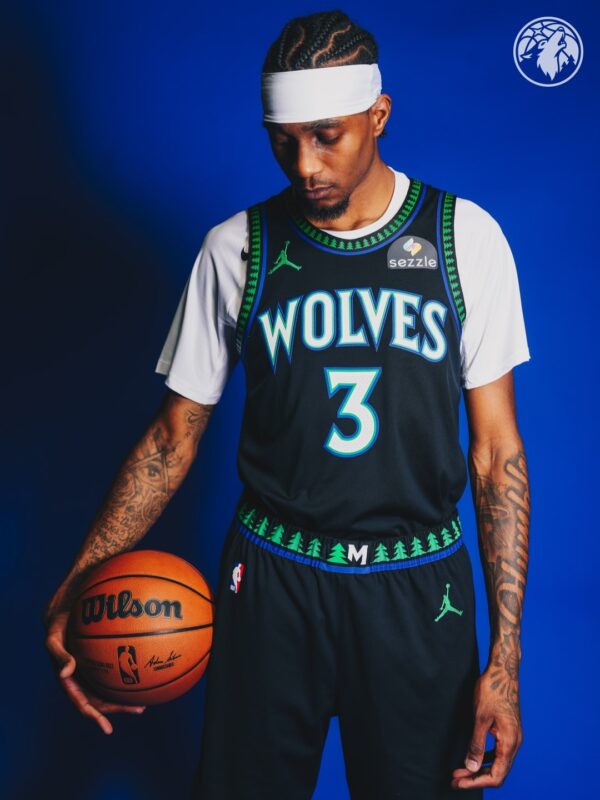 Camiseta Regata NBA Minnesota Timberwolves 1 Lamelo Ball Statement Edition Swingman 2026/27 Jordan - Imagem 15