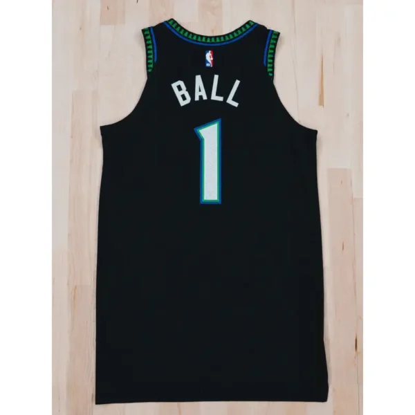 Camiseta Regata NBA Minnesota Timberwolves 1 Lamelo Ball Statement Edition Swingman 2026/27 Jordan - Imagem 5