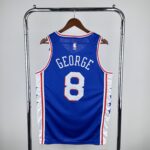Camiseta Regata NBA Philadelphia 76ers - LeBron James 23 - Icon Azul 2026/27 Nike - Imagem 7