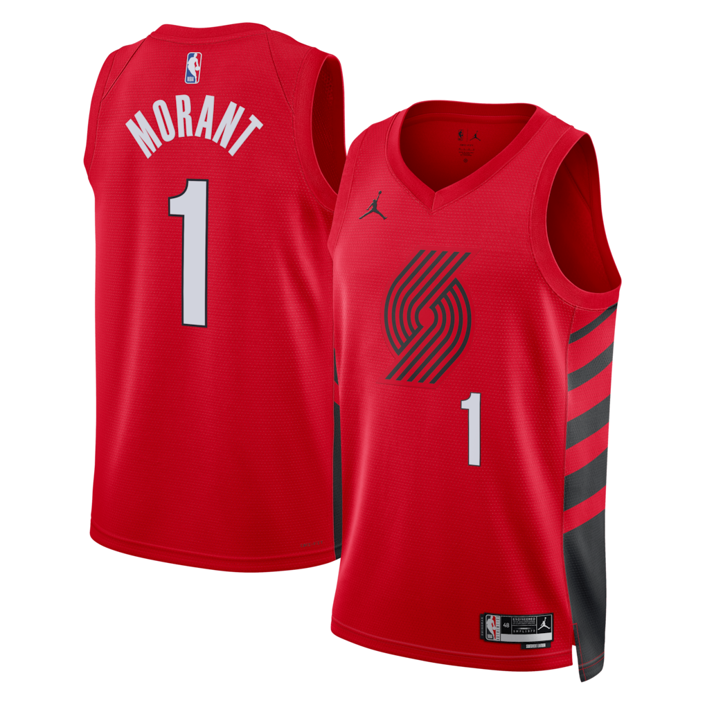 Camiseta Regata NBA Portland Trail Blazers 1 Ja Morant Statement Edition Swingman 2026/27 Jordan
