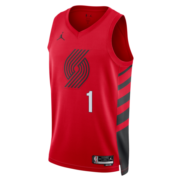 Camiseta Regata NBA Portland Trail Blazers 1 Ja Morant Statement Edition Swingman 2026/27 Jordan - Imagem 2
