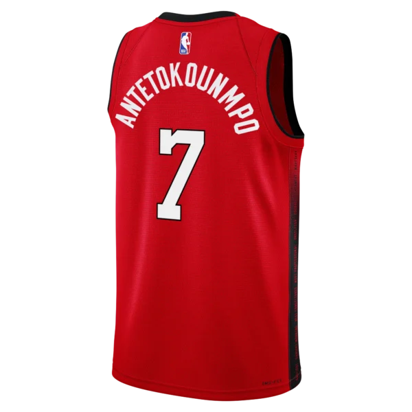 Camiseta Regata NBA Miami Heat 7 Giannis Antetokounmpo City Edition Swingman 2026/27 Nike - Imagem 3