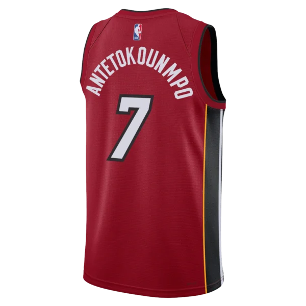 Camiseta Regata NBA Miami Heat 7 Giannis Antetokounmpo Statement Edition Swingman 2026/27 Jordan - Imagem 3