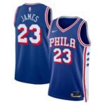 Camiseta Regata NBA Philadelphia 76ers - LeBron James 23 - Icon Azul 2026/27 Nike - Imagem 22